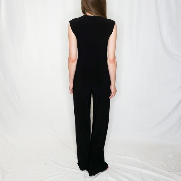 NORMA KAMALI Sleeveless Black Jumpsuit Black - Picture 4 of 8
